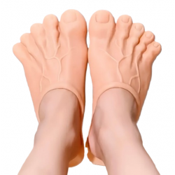 Тапочки Нога человека резиновые (REK-2558) Тапочки Нога человека резиновые (REK-2558)