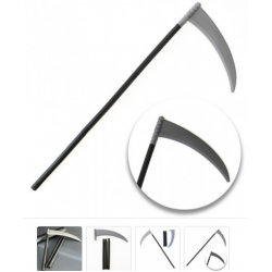 Коса пластмассовая большая складная 90см