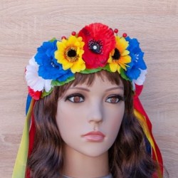 Украинский венок Иванна с маками