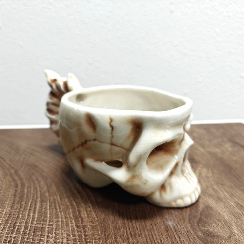 Кружка Череп с костями бежевая ET (CHK13) Кружка Череп с костями бежевая ET (CHK13)