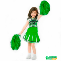 Помпони POM POMS блискучі зелені (уп 2шт)