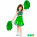 Помпони POM POMS блискучі зелені (уп 2шт)