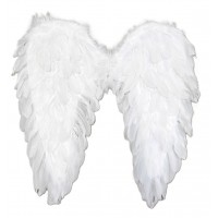 Крила Амура середні 45х45см (білі)