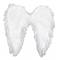 Крылья Амура средние 45х45см (белые) Крылья Амура средние 45х45см (белые)