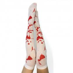 Панчохи білі з кров'ю