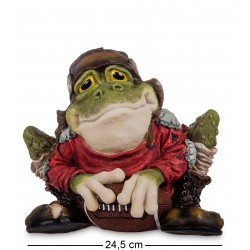 MB-6347-LC Копилка Лягушка "Регбист" (Sealmark)