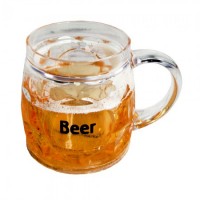 Пивний кухоль Непроливайка бочонок 9316