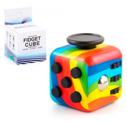 Кубик антистресс Fidget Cube радуга