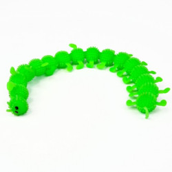 Антистрес іграшка Сороконіжка (зелена)