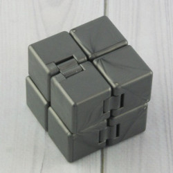 Кубик антистрес Infinity Cube (срібло)