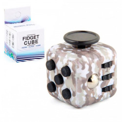 Кубик антистрес Fidget Cube мілітарі (сірий)
