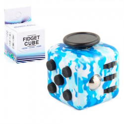 Кубик антистрес Fidget Cube мілітарі (блакитний)