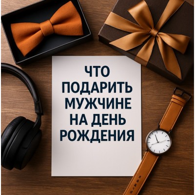 Что подарить мужчине на день рождения: лучшие идеи 2025 года