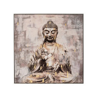 Картина у срібній рамі "Будда" 102x102см