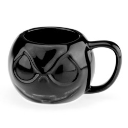 Чашка ET Череп круглий чорний (MZK13)