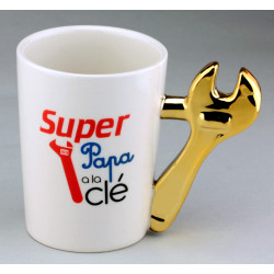 Чашка ET с ключом Super papa (JL19-7)