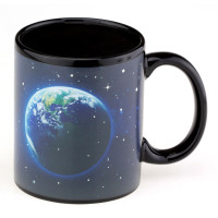 Чашка з терморисунком Всесвіт Earth & Moon Chameleon (TK42)