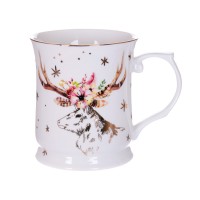 ЧАШКА "РОЖДЕСТВЕНСКИЙ ОЛЕНЬ" 400МЛ