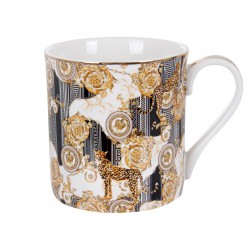 Чашка из фарфора "Леопардовая"