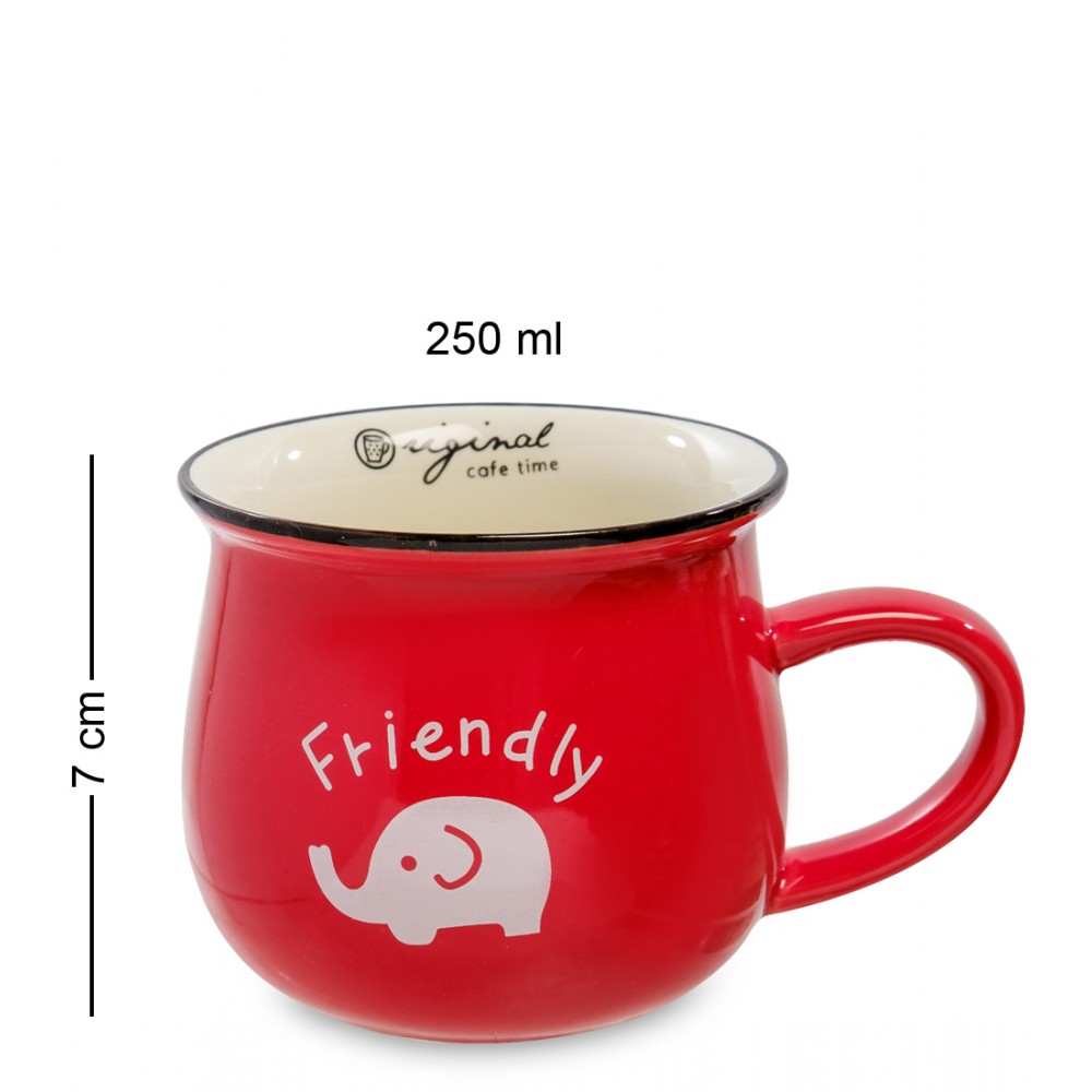 MUG-130/3 Керамическая чашка "Зверушки"