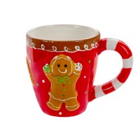 КРУЖКА ПРЯНИКОВИЙ ЧОЛОВІЧОК 500 МЛ (948-028) КРУЖКА ПРЯНИКОВИЙ ЧОЛОВІЧОК 500 МЛ (948-028)