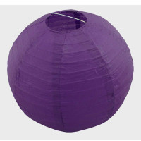 Декор підвісний Куля (35см) фіолетовий