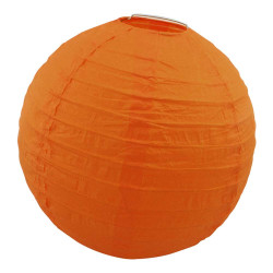 Декор подвесной Шар (35см) оранжевый