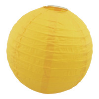 Декор підвісний Куля (40см) жовтий