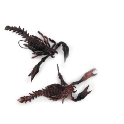 Резиновый скорпион (коричневый)