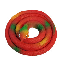 Гумова змія 70см (червона)