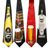 Краватка прикольна Alcohol