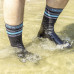 Носки водонепроницаемые Dexshell Ultra Dri Sports, р-р XL, с голубой полосой