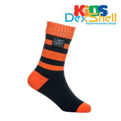 Носки водонепроницаемые детские Dexshell Children soсks orange, р-р S, оранжевые