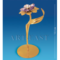 AR-4319/1 Фігурка "Квітка з листочком" з цв.кр. (Юніон)