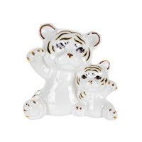 Фигурка декоративная "Тигр с ребенком" 9см 149-447