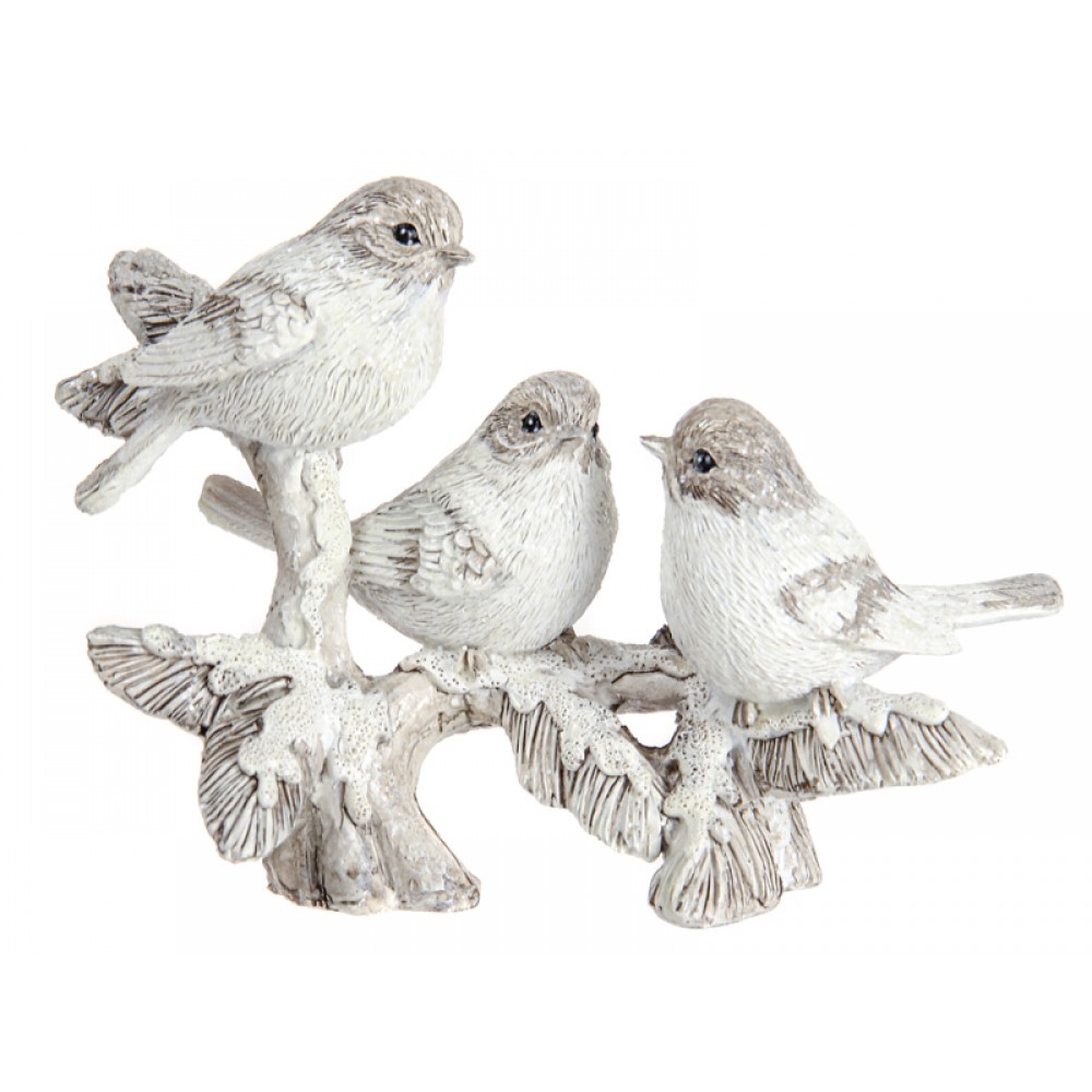 Фигурка декоративная "Птички на ветке" 15x10,5см 192-142