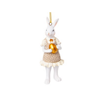 Фігурка декоративна "Кролик у сукні" 10см 192-251