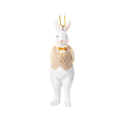 Фігурка декоративна "Кролик у фраку" 10см 192-273