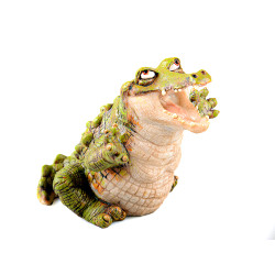Фигурка декоративная "Крокодил" 10см 39-467