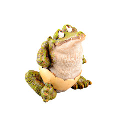 Фігурка декоративна "Крокодил" 10см 39-468