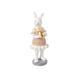 Фигурка декоративная "Кролик в платье" 5,5x5,5x15см 192-245