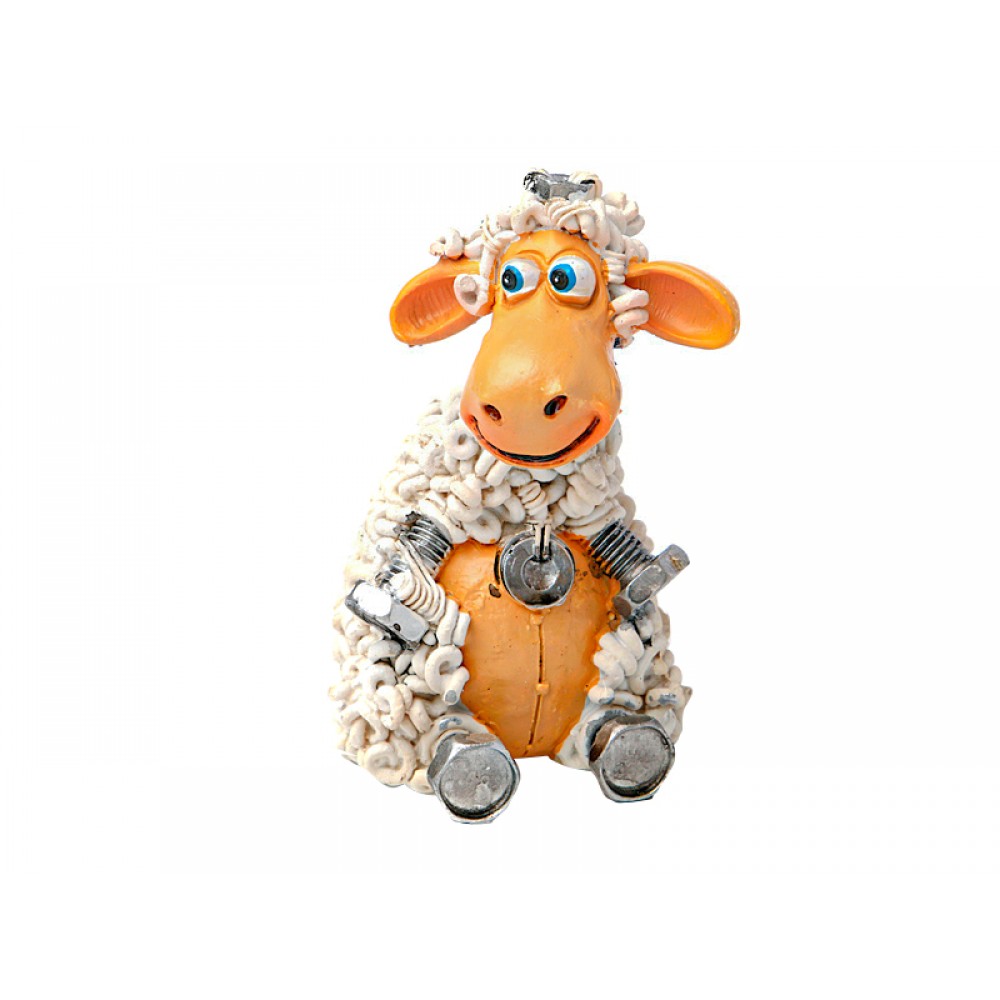Фигурка декоративная "Овечка" 8х6х10см 450-417