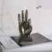 Статуетка жесту «ок» мідна для дому, мідний, 8 × 6 × 17 см, синтетична смола
