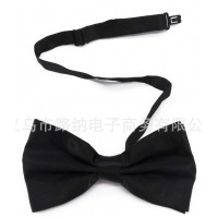 Чёрная бабочка для костюма 1920-х, регулируемая