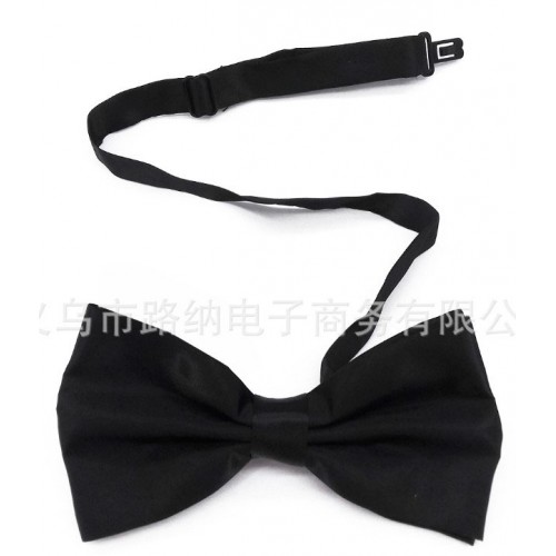 Чёрная бабочка для костюма 1920-х, регулируемая