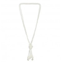 Длинные жемчужные бусы 120 см с узлом для вечеринки в стиле Гэтсби