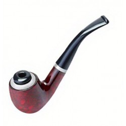 Гангстерська курильна трубка «Чорно-червона» для 1920-х та тематичних вечірок Гангстерська курильна трубка «Чорно-червона» для 1920-х та тематичних вечірок