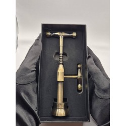 Штопор для вина винтажный в подарочной коробке, бронзовый