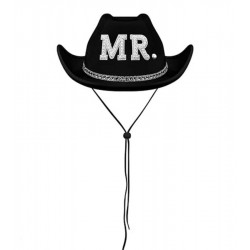 Ковбойський капелюх чорний 56-58р (20498-23)