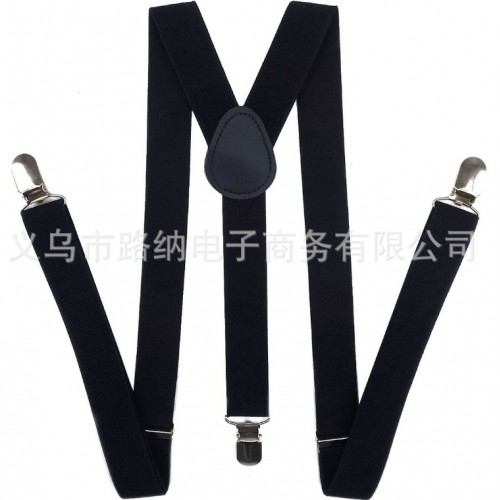 Подтяжки мужские чёрные для гангстерской вечеринки